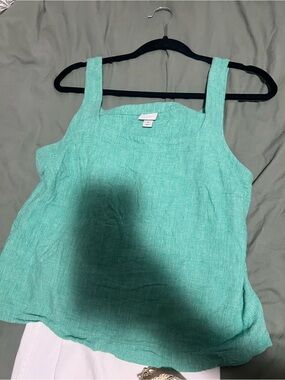 a new day Mint Green Textured Tank Top - Women